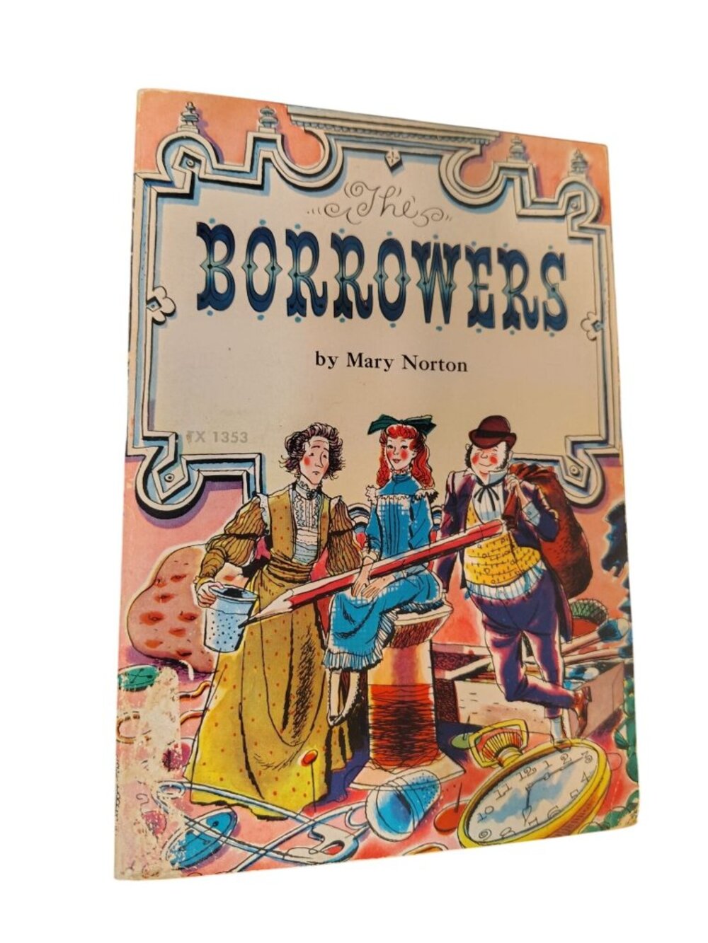 Vintage The Borrows Mary Norton Softcover Book, 1953, Children's Literature READ